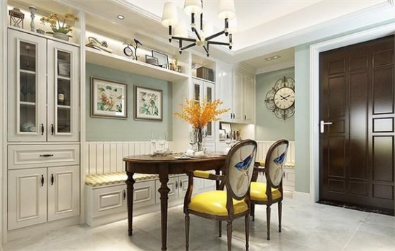 【餐廳家具】餐桌要怎么選才好看,美式風(fēng)格長(zhǎng)桌還是中式圓桌