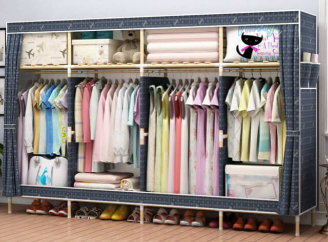 簡易衣柜組裝方法，讓你一學就會！