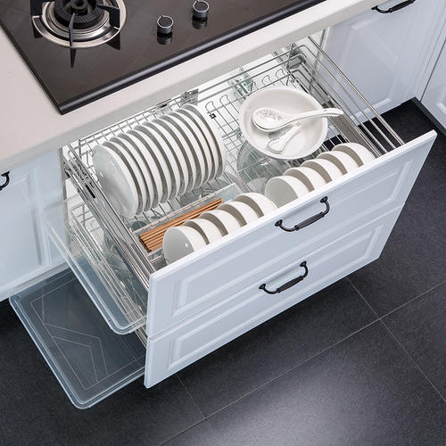 櫥柜兩層拉籃安裝有辦法，家居生活不發(fā)愁