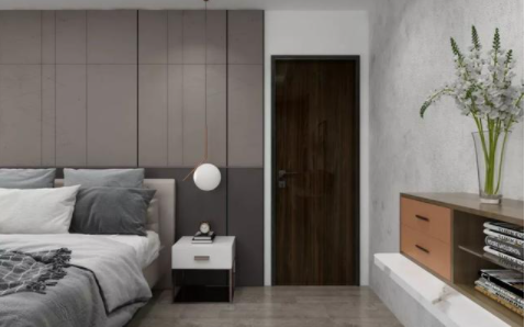 長沙小戶型家裝，木門家裝還能這么搭配？